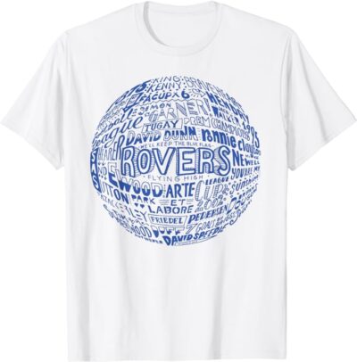Blackburn Rovers - Legends typography t-shirt