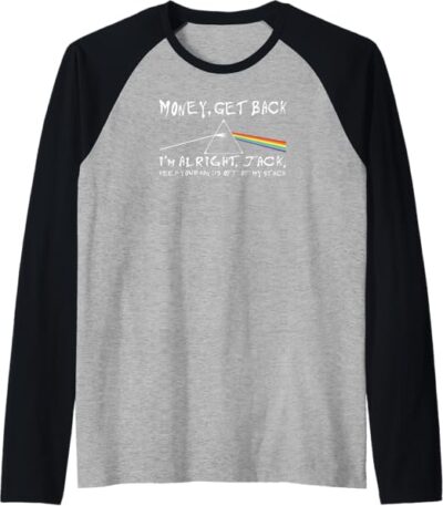 Pink Floyd - Money raglan baseball tee