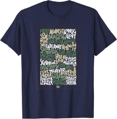 Oasis Set List 2025 T-Shirt